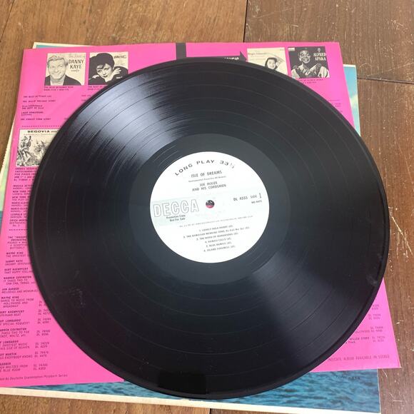 Joe Maize & His Cordsmen Isle of Dreams Hawaii Instrumental 1965 Decca Records - Picture 2 of 5